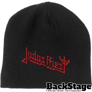 JPBEAN01B Fork Logo Beanie Hat Black