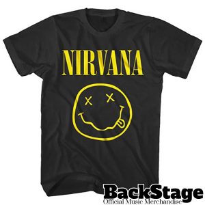NIRVTS04MB Yellow Smiley Logo Black