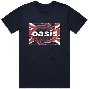 OASTS04MN Union Jack Navy Blue